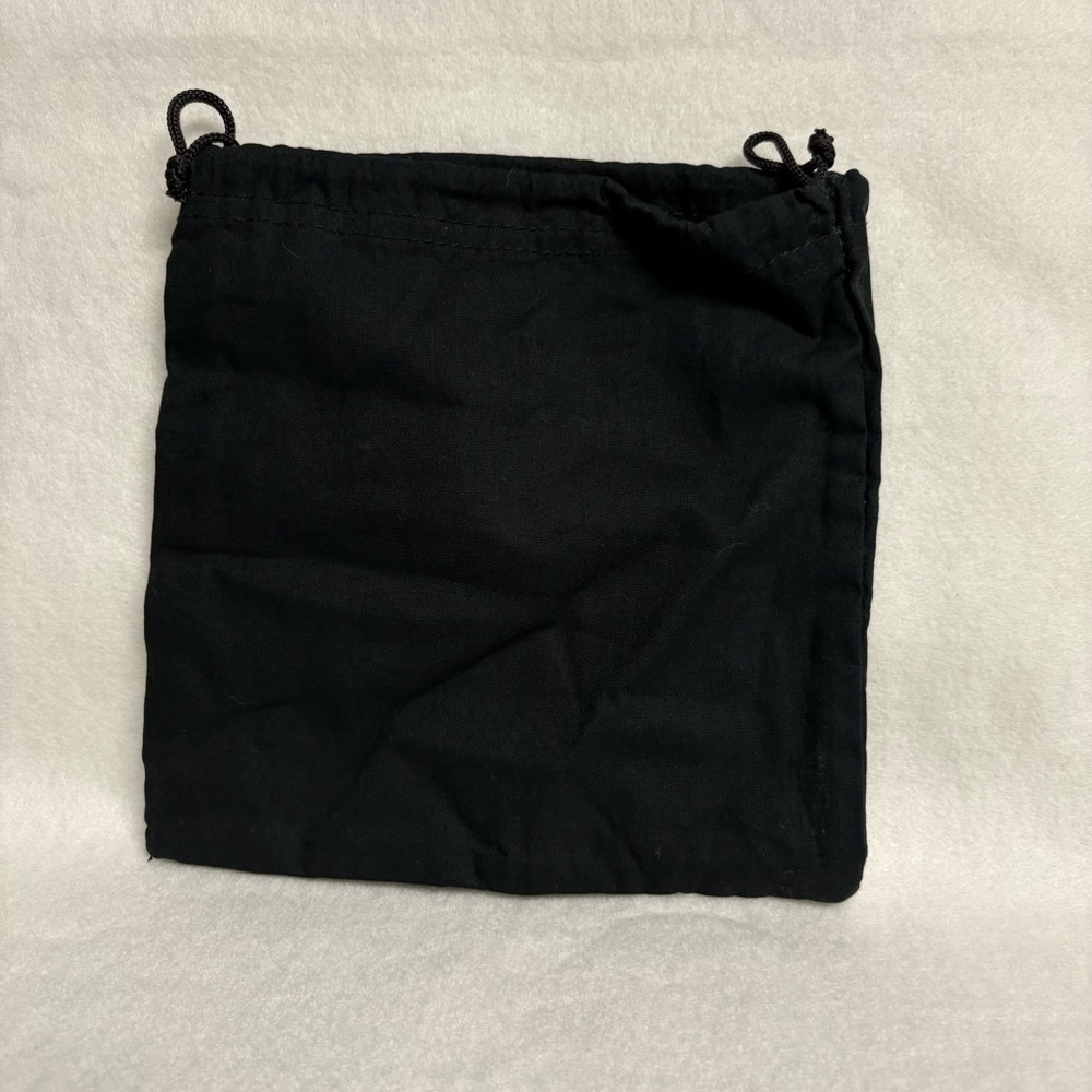 Y-3 ADIDAS Small Black Dust Bag Drawstring for Accessories Yohji Yamamoto - Picture 3 of 7